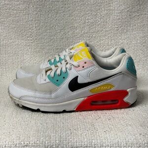 Nike Air Max 90 'Spring Multi-Color' Sneakers Women's Size 8.5